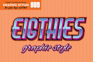 10 Eighties Style for Adobe Illustrator: Reviving Retro Aesthetics with Editable Vector Graphics