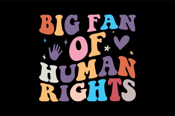 Big Fan of Human Rights Equality Shirt: Evaluating Design Quality and POD Suitability
