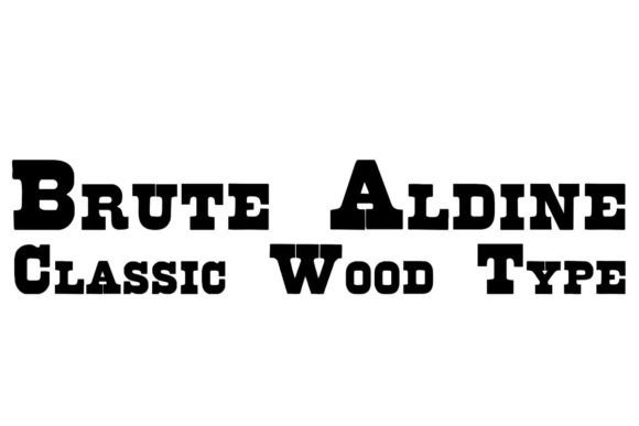 Brute Aldine: Evaluating a Versatile Slab Serif Typeface
