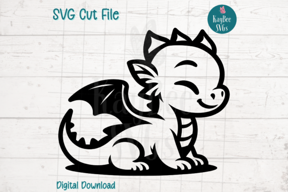 Cute Baby Dragon SVG Cut File: A Comprehensive Guide to Fantasy Crafting Applications