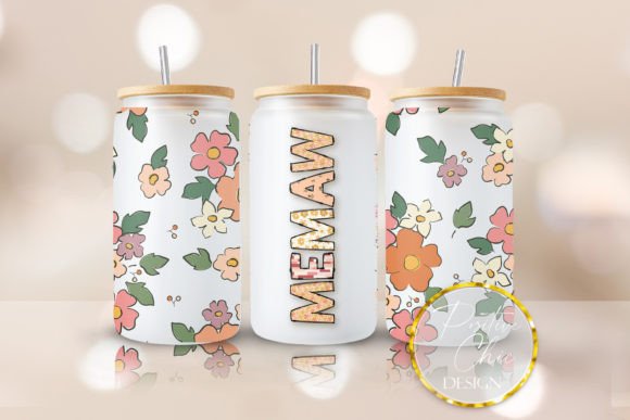 Elevating Custom Drinkware: The Strategic Value of the Memaw Libbey Can Wrap UVDTF Cup Wrap PNG