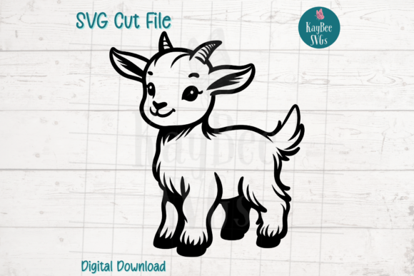 Evaluating the Cute Goat SVG Cut File for Versatile Crafting Projects