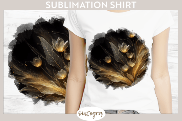 Mastering High-Resolution Apparel Design with Glowing Tulips V2 Background Sublimation