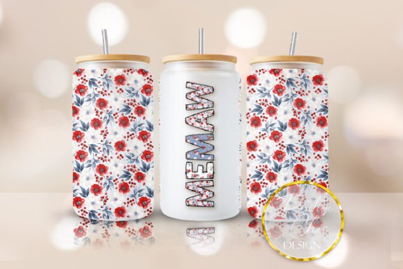 Memaw Libbey Can Glass UVDTF 16 Oz Cup: Elevating Personalized Drinkware