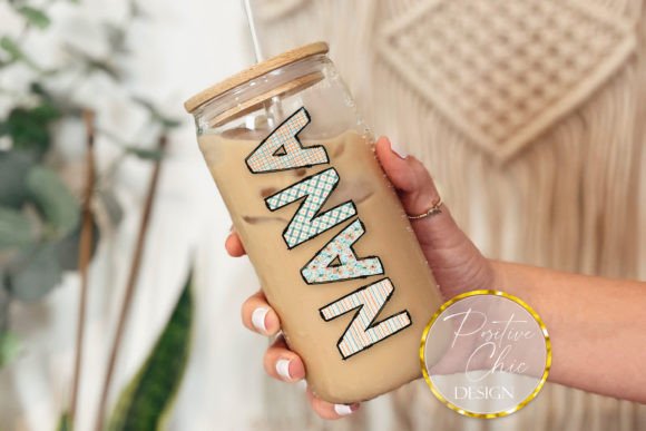 Nana Glass Can Wrap PNG UVDTF Cup Wrap: Integrating Digital Assets into Production Workflows